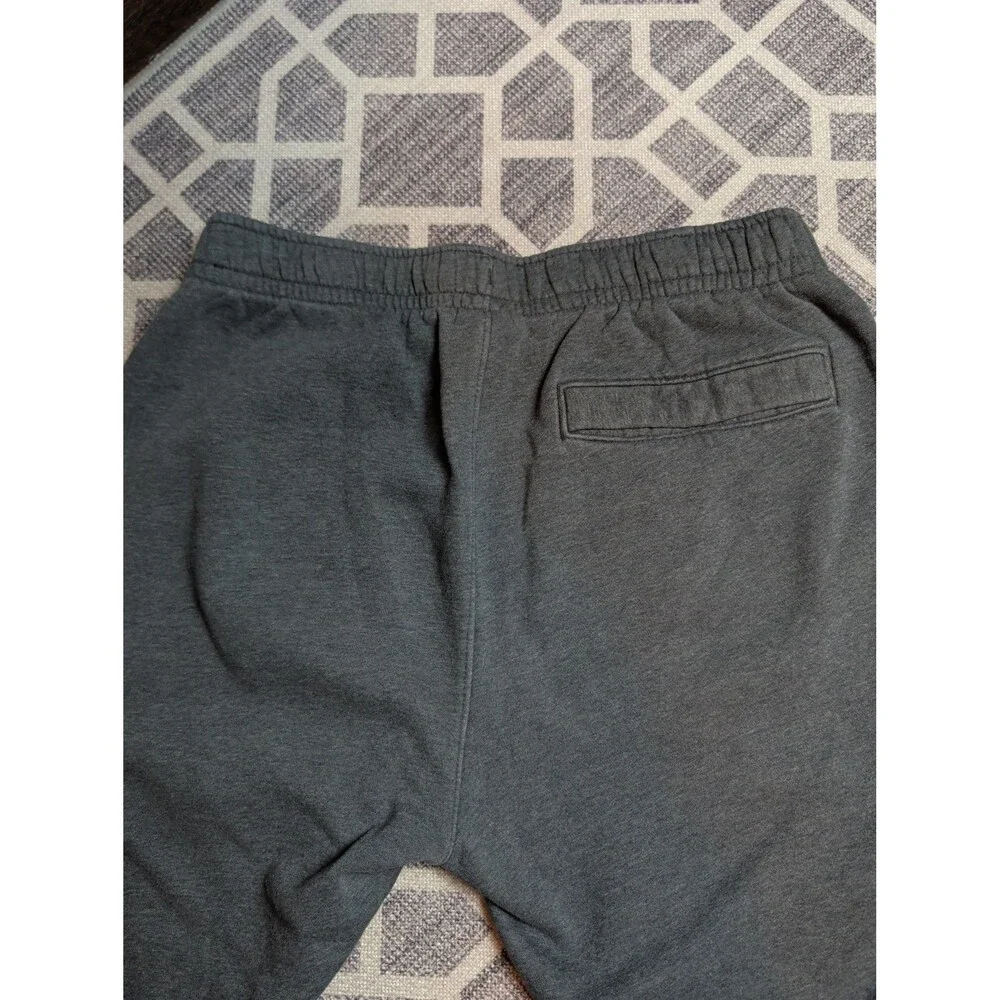 Men's Nike Club Fleece Joggers Sweatpants Charcoal Heather Gray Sz M